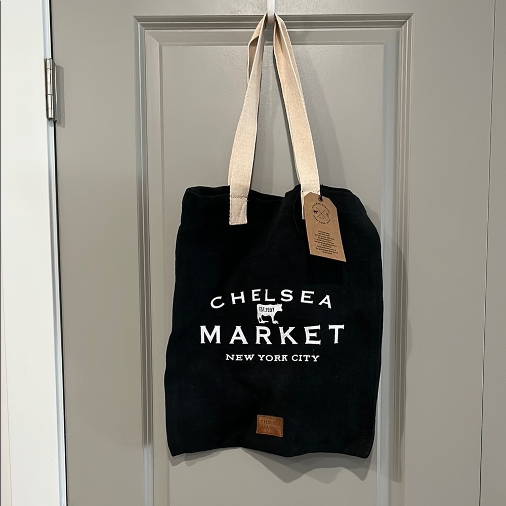 Chelsea Market Black Tote Bag